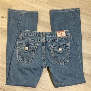 True Religion Women's "Joey Big T" Jeans 29 X 31
